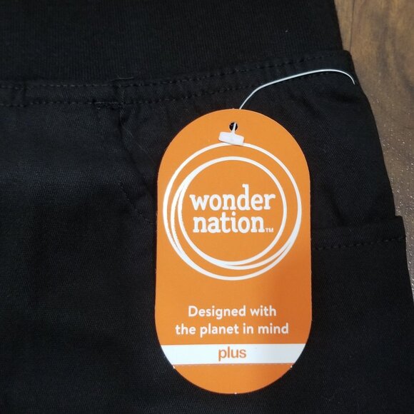 Girls' Wonder Nation School Uniform Pants, Size 18 Plus, NWT - Picture 6 of 12